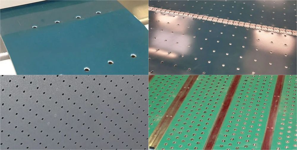 Industrial PVC and TPU Conveyor Belt with Holes