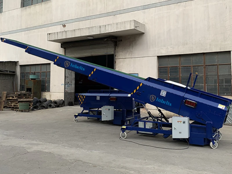 Mobile Bag Stacker Conveyor for Bag Handling