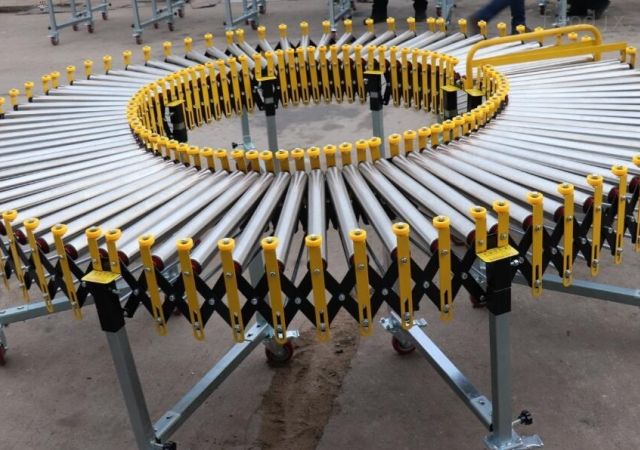 FGRH Flexible Gravity Roller Conveyors