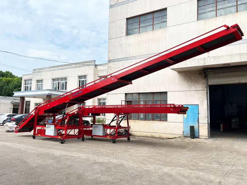 Telescopic Conveyor for Container Loading