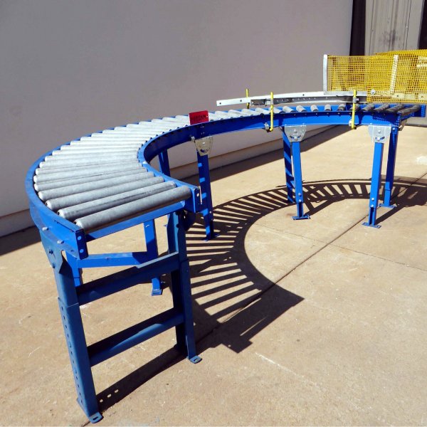 Curved Roller Conveyor