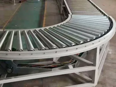 Curved Roller Conveyor