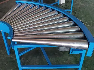 Curved Roller Conveyor