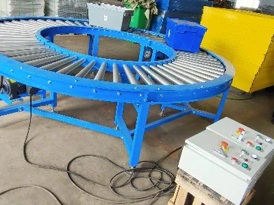 Curved Roller Conveyor