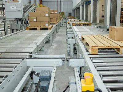 pallet roller conveyor