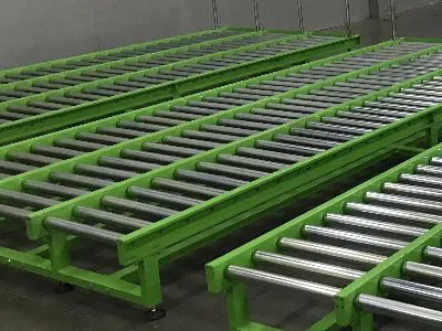 unpowered roller conveyor