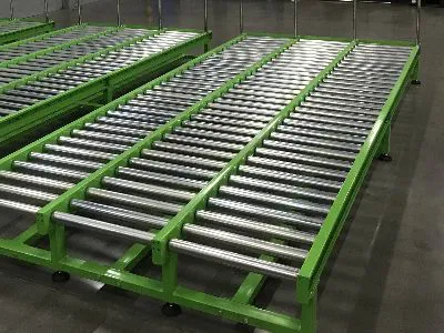 unpowered roller conveyor