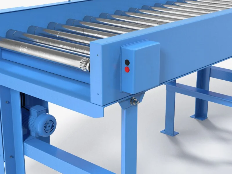 Roller Conveyor Side Rails for Operation Protection