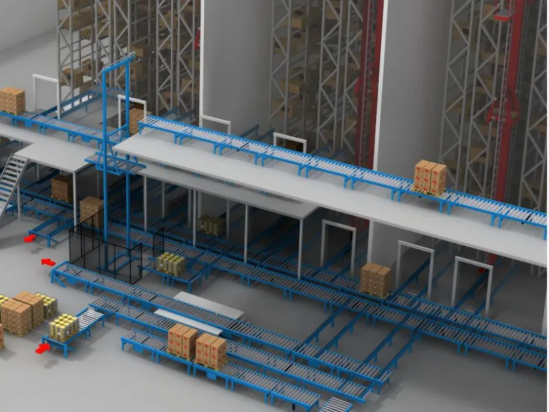 Heavy Duty Powered Roller Conveyor