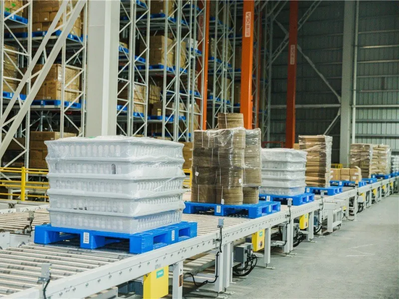 Pallet Conveyor System for Pallet Handling
