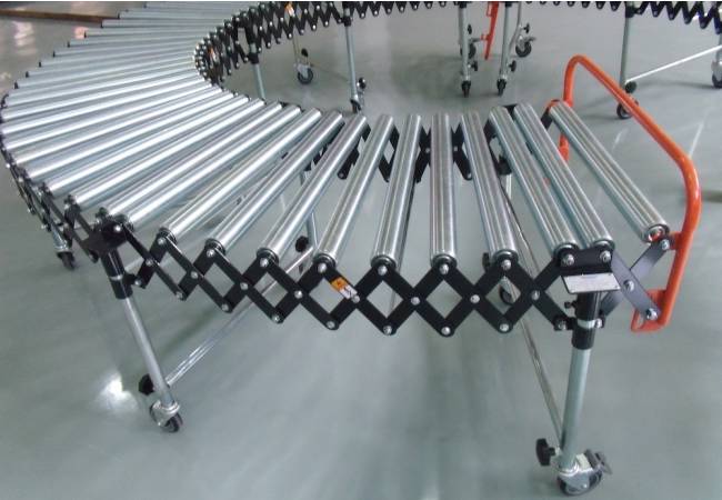Flexible Gravity Roller Conveyor